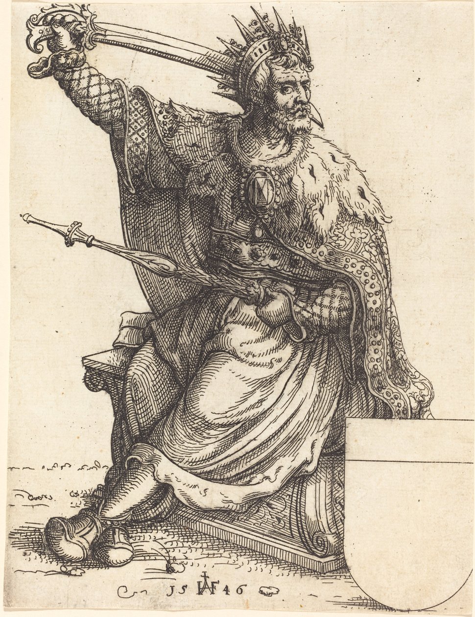 Ferdinand I - Augustin Hirschvogel