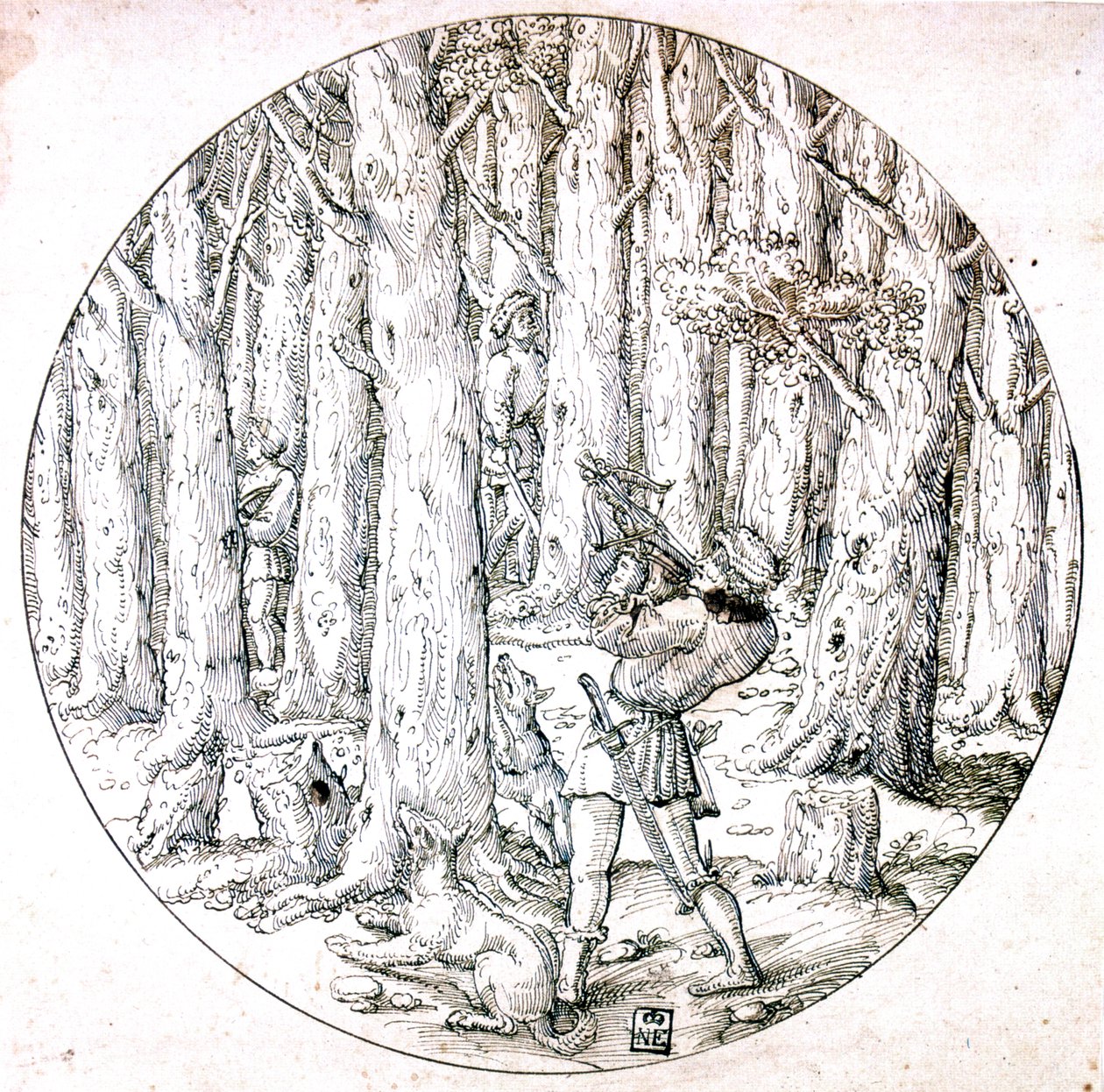 La Chasse, vers 1513-1553 - Augustin Hirschvogel
