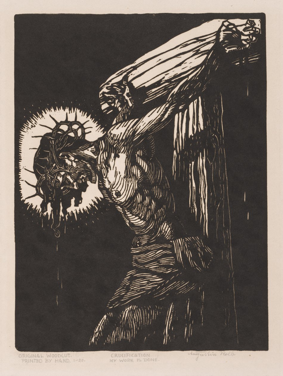 Crucifixion - Augustin Kolb