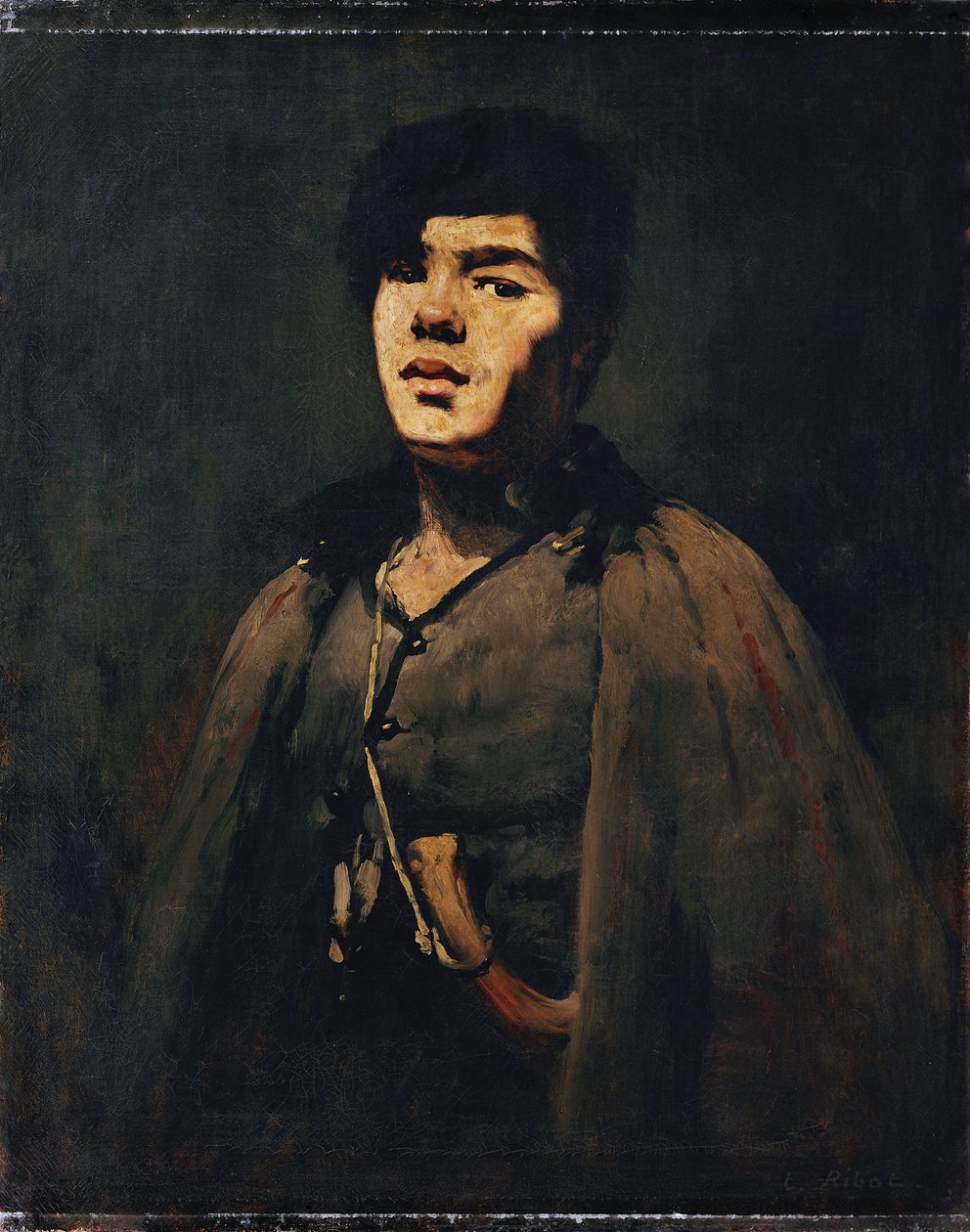 Jeune berger - Augustin Théodule Ribot