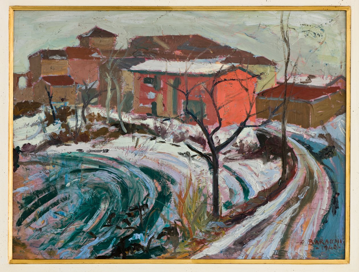 Neige à Carpi - Augusto Baracchi