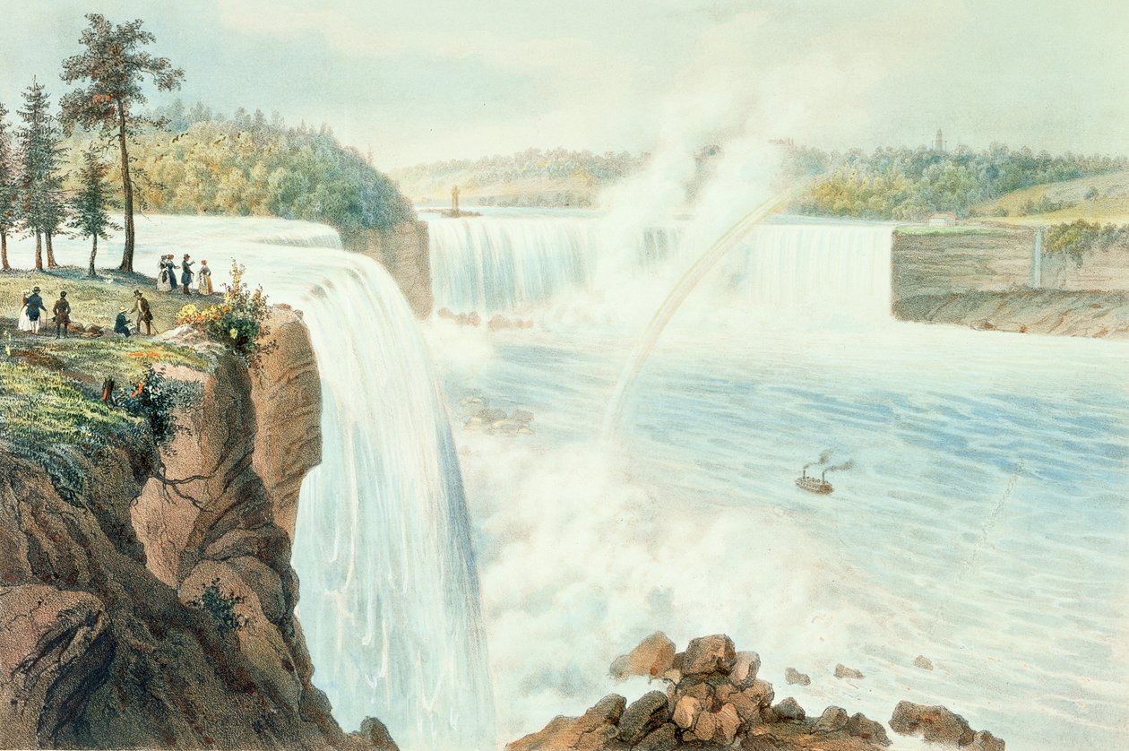 Chutes du Niagara - Augustus Kollner