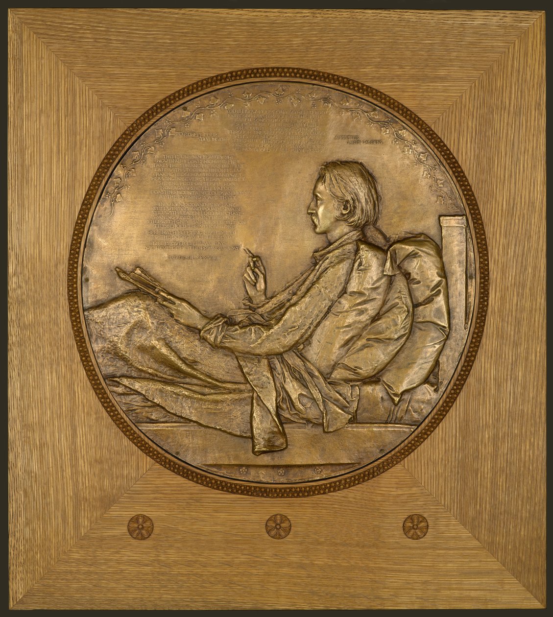 Robert Louis Stevenson - Augustus Saint Gaudens