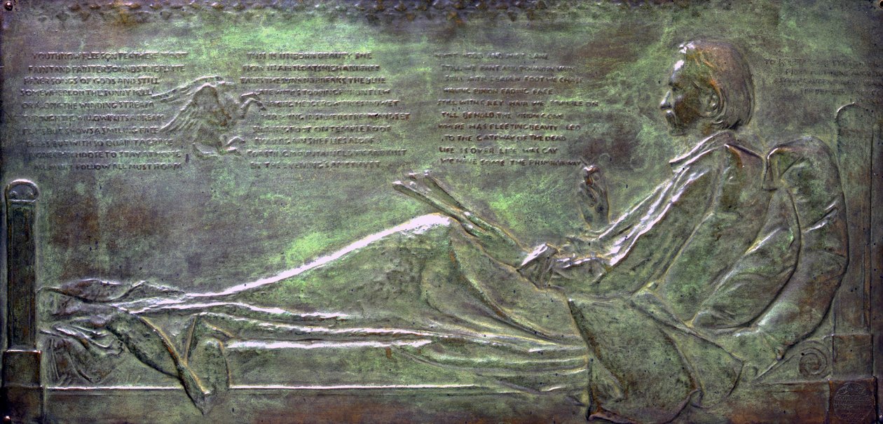 Robert Louis Stevenson - Augustus Saint Gaudens