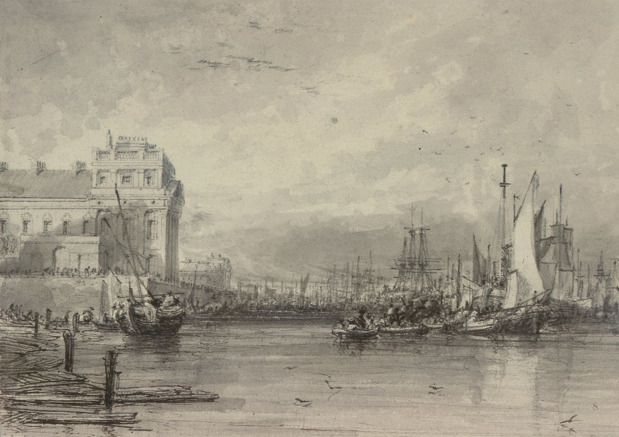 Hôpital de Greenwich - Augustus Wall Callcott