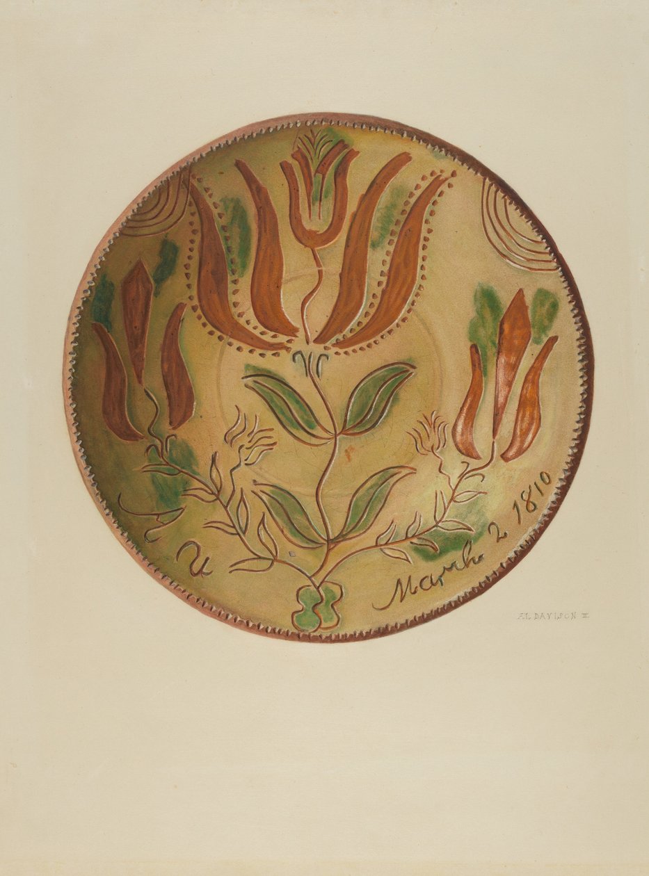 Assiette allemande de Pennsylvanie - Austin L. Davison