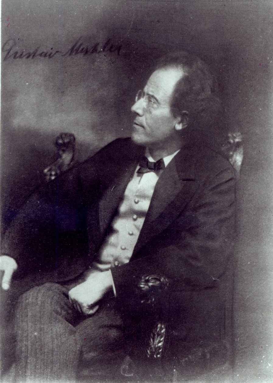 Portrait de Gustav Mahler, vers 1907 - Austrian Photographer