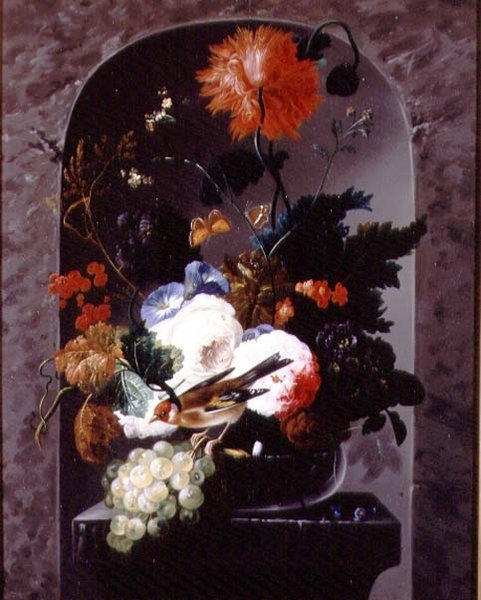 Nature morte avec un pinson - Austrian School