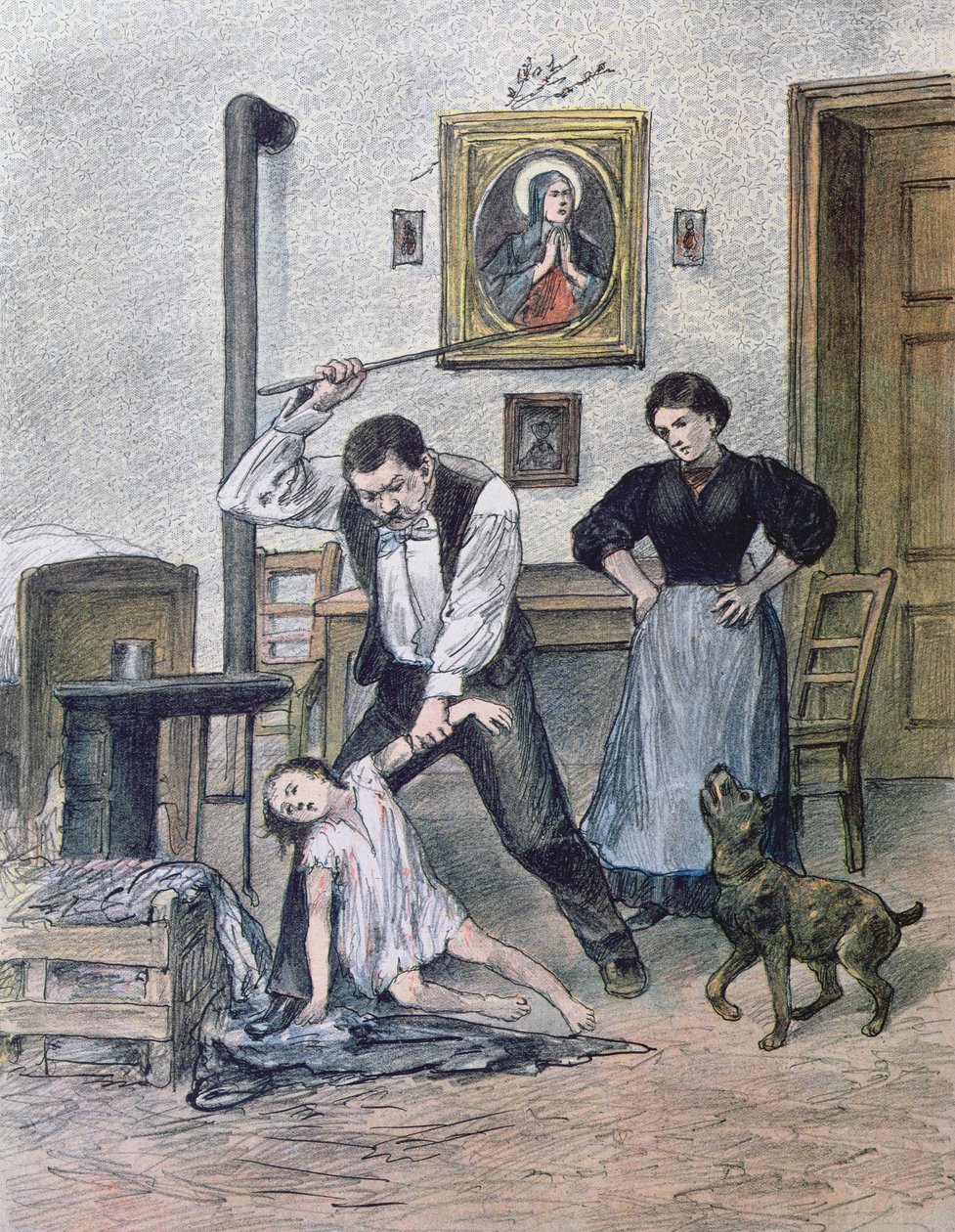 Le Père cruel, 1897 - Austrian School