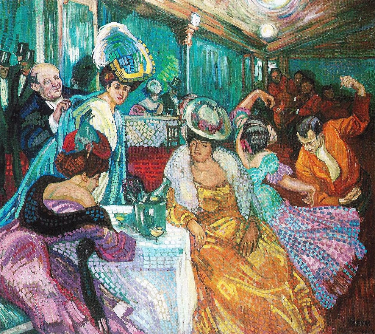 Café de nuit I - Axel Törneman