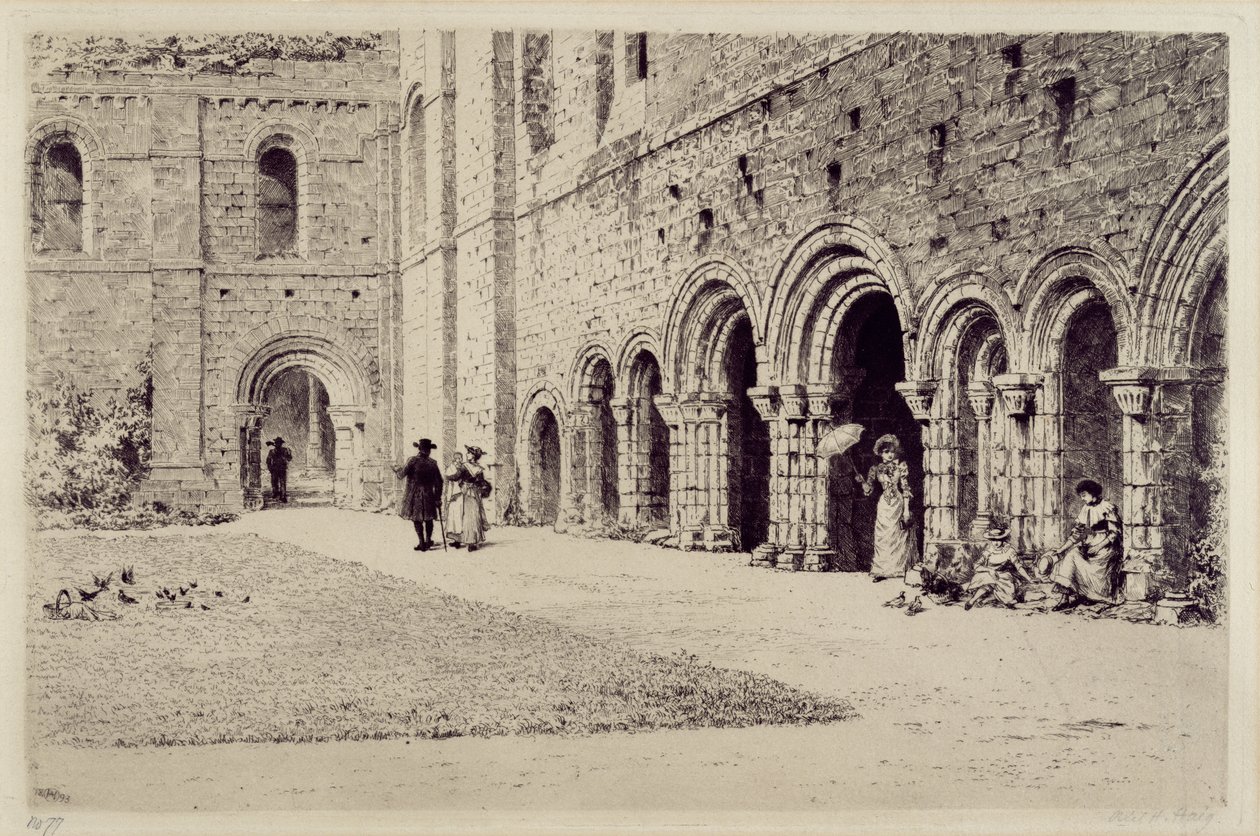 Le Cloître, Abbaye de Kirkstall - Axel Haig