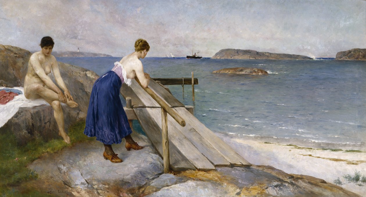 Femmes se baignant - Axel Hjalmar Ender