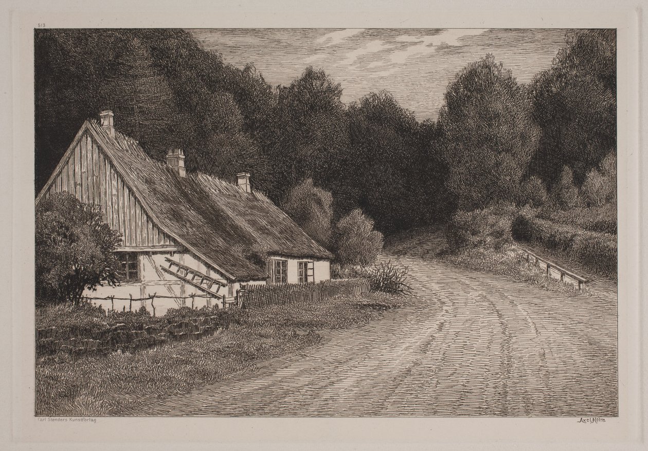 Maison de paysan près de la forêt - Axel Holm