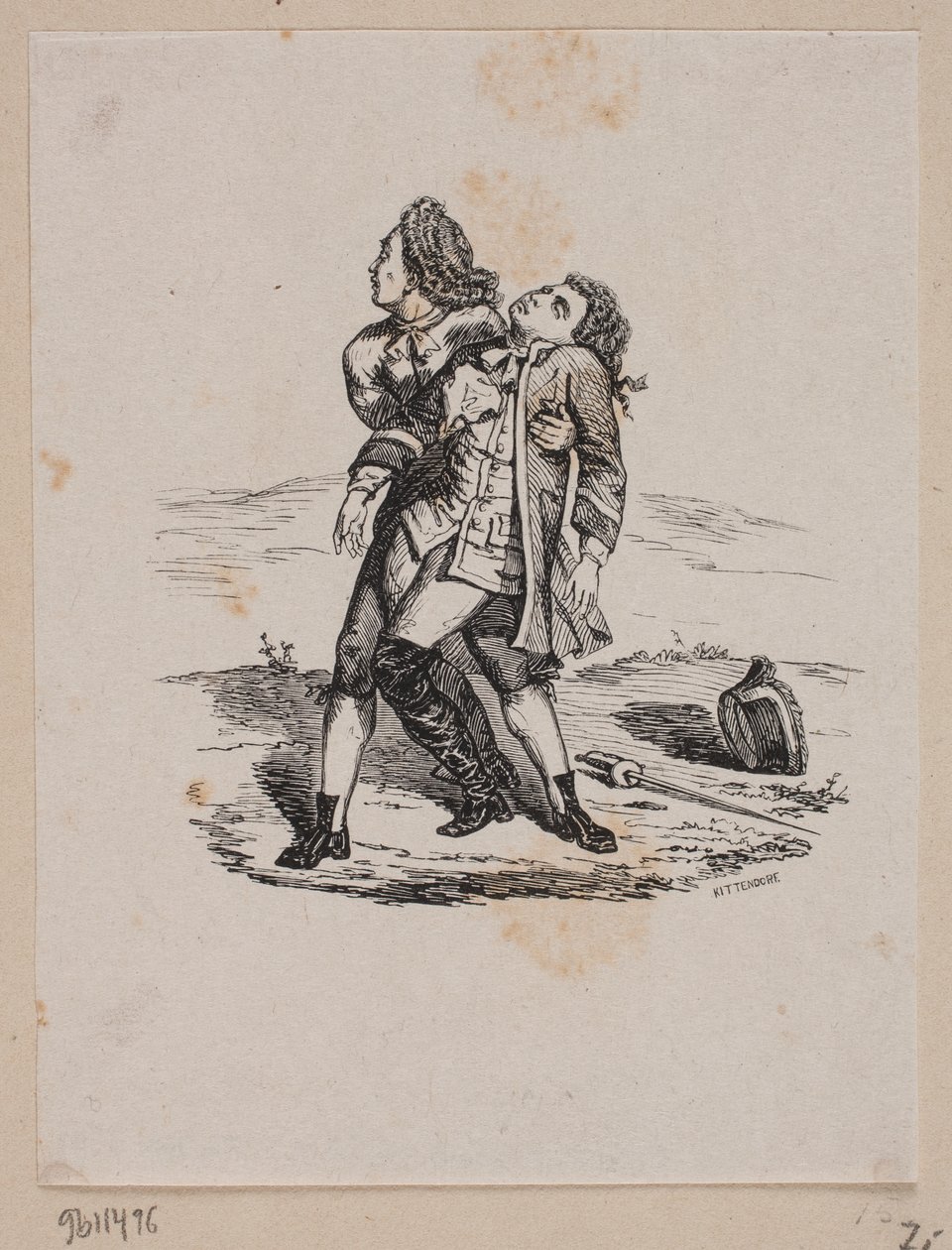 Un duel - Axel Theodor Kittendorff