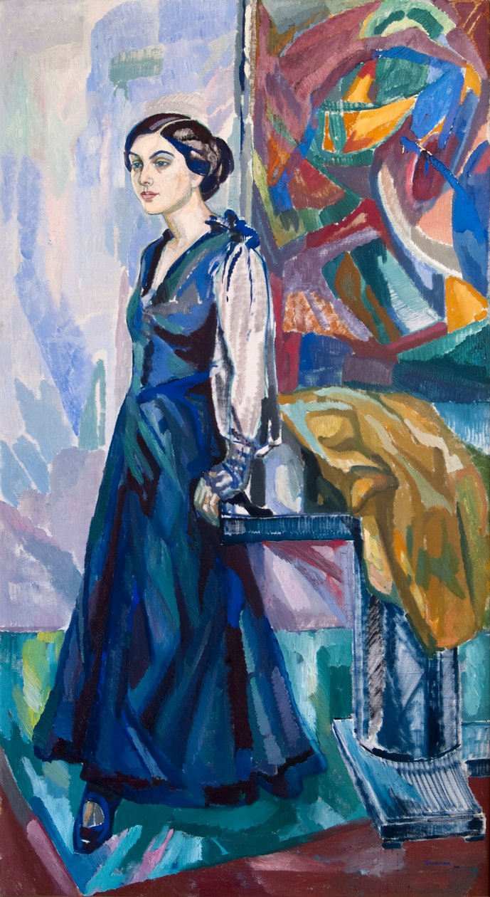 Portrait de Mme Carin Östberg - Axel Törneman
