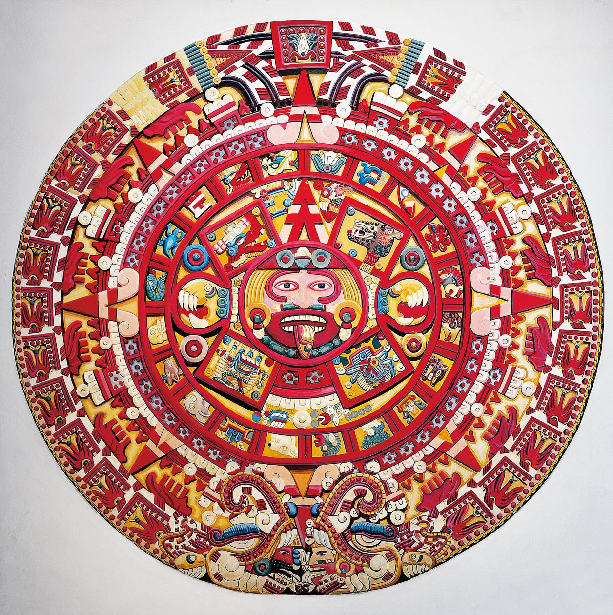 Reconstruction du calendrier solaire - Aztec Aztec