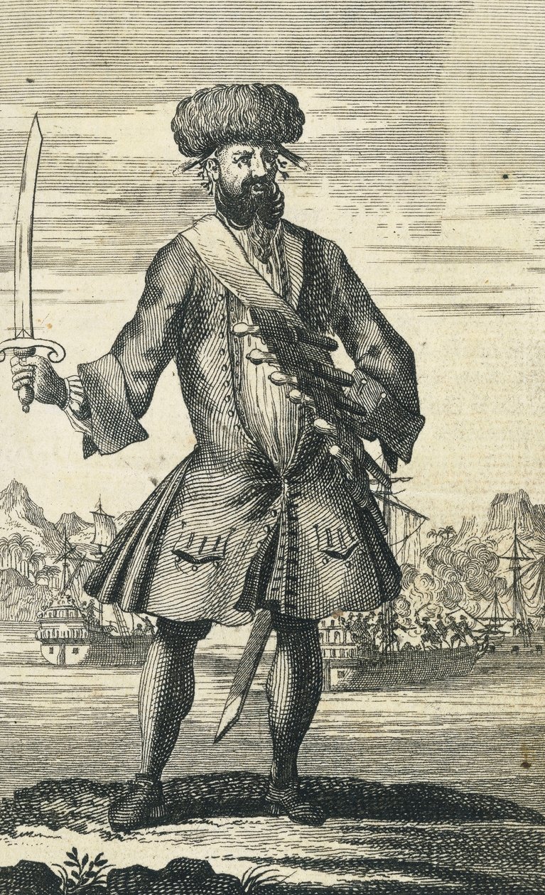 Le pirate Barbe Noire - B. Cole