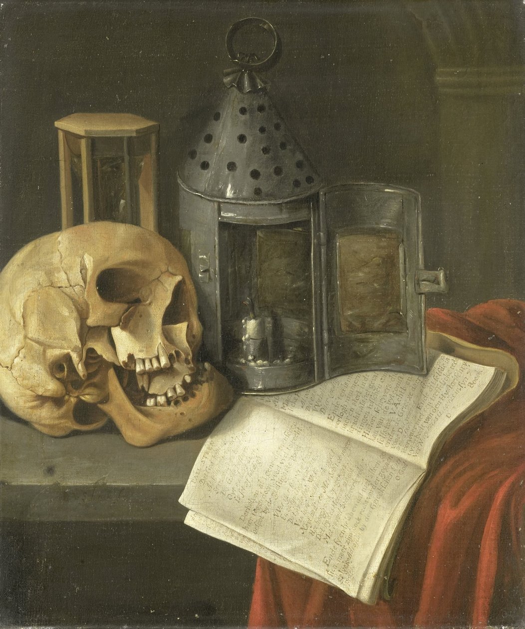 Nature morte de vanité - B. Schaak