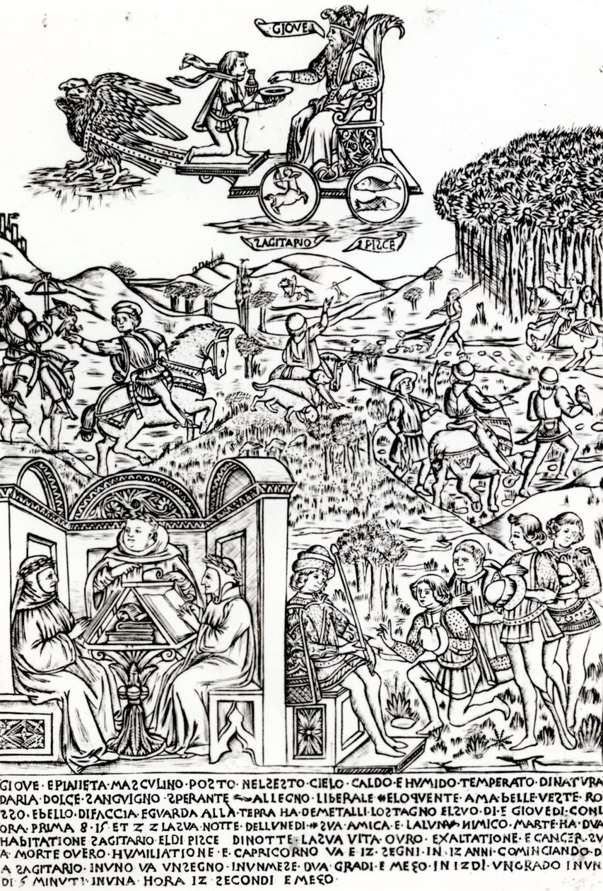 Jupiter, vers 1464 - Baccio Baldini