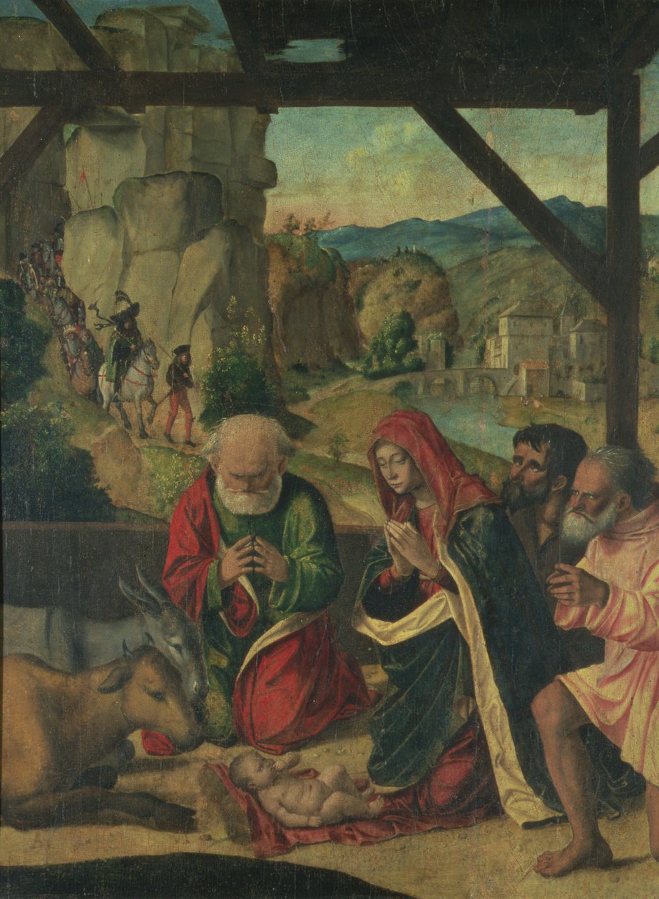 Nativité - Baldassare di Matteo Carrari
