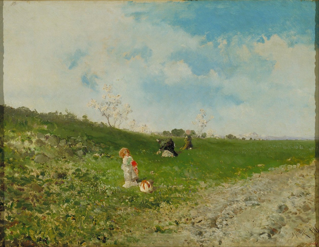 Printemps à Rome - Baldomer Galofre