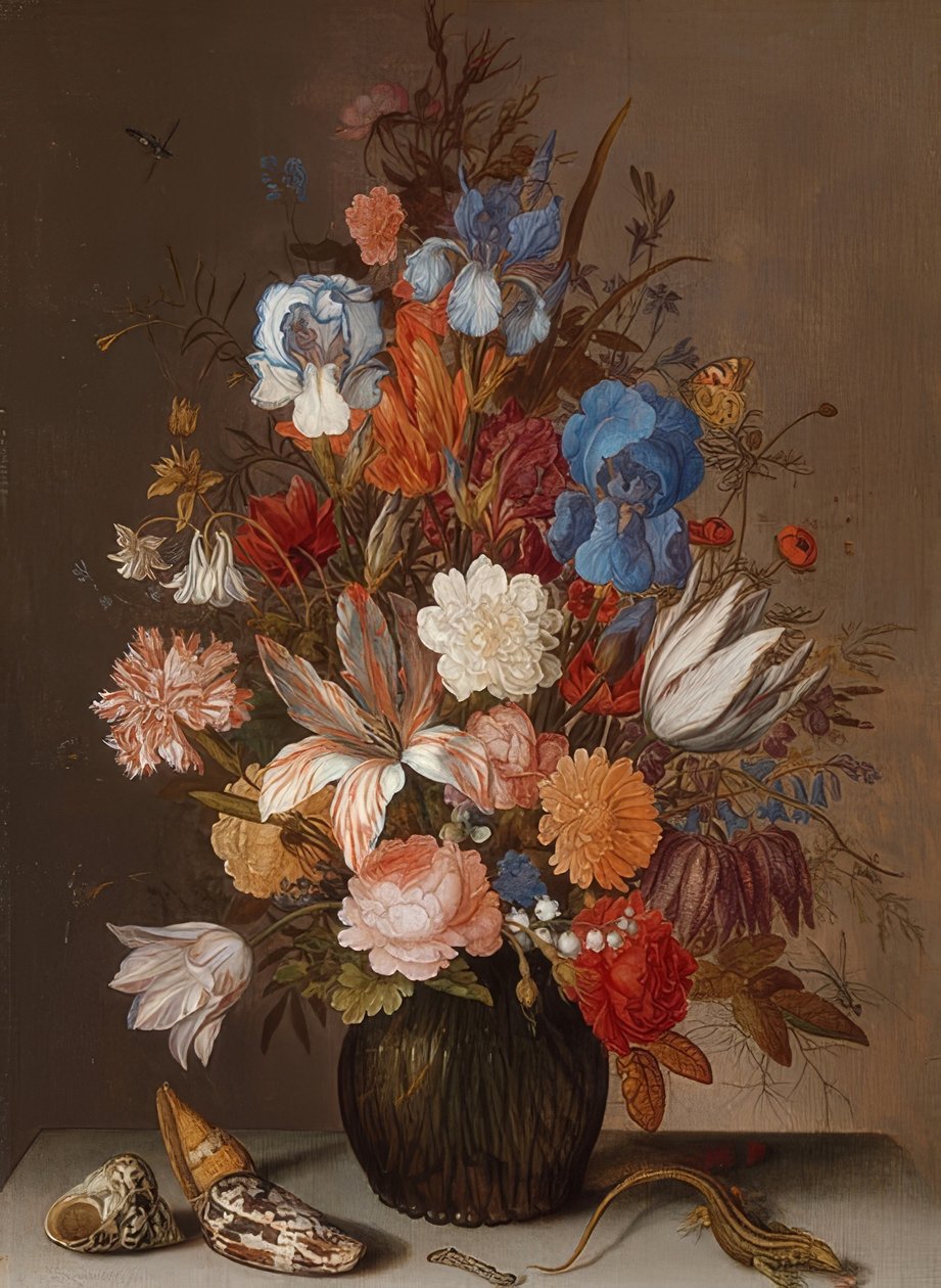 Nature morte de fleurs - Balthasar van der Ast