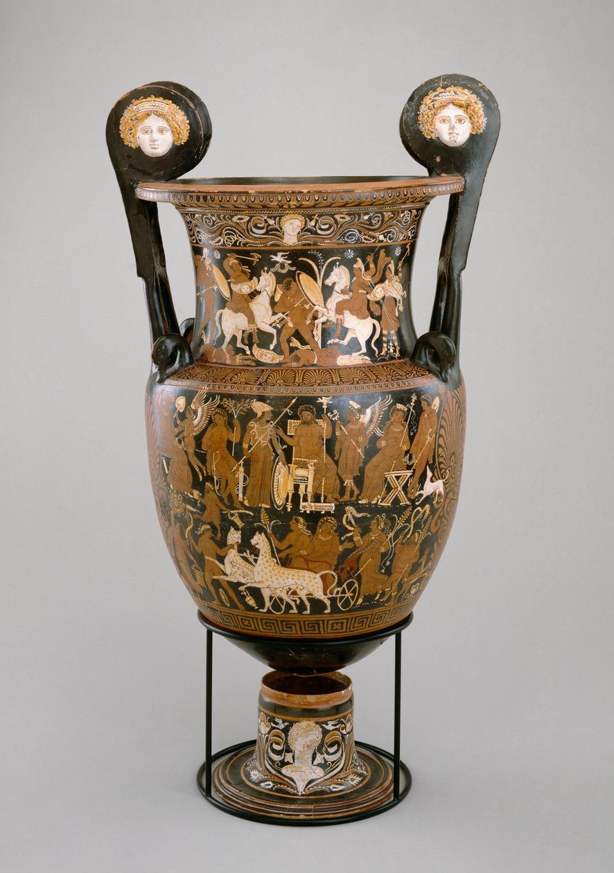 Cratère à volutes, Apulie, 320-310 av. J.-C. - Baltimore Painter