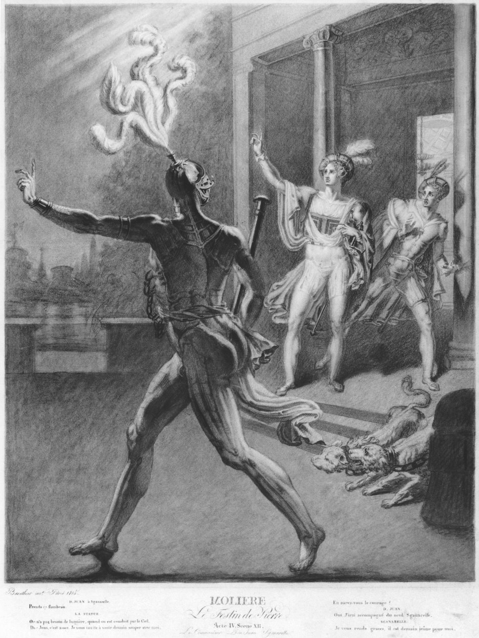 Don Juan et le Commandeur, illustration de l