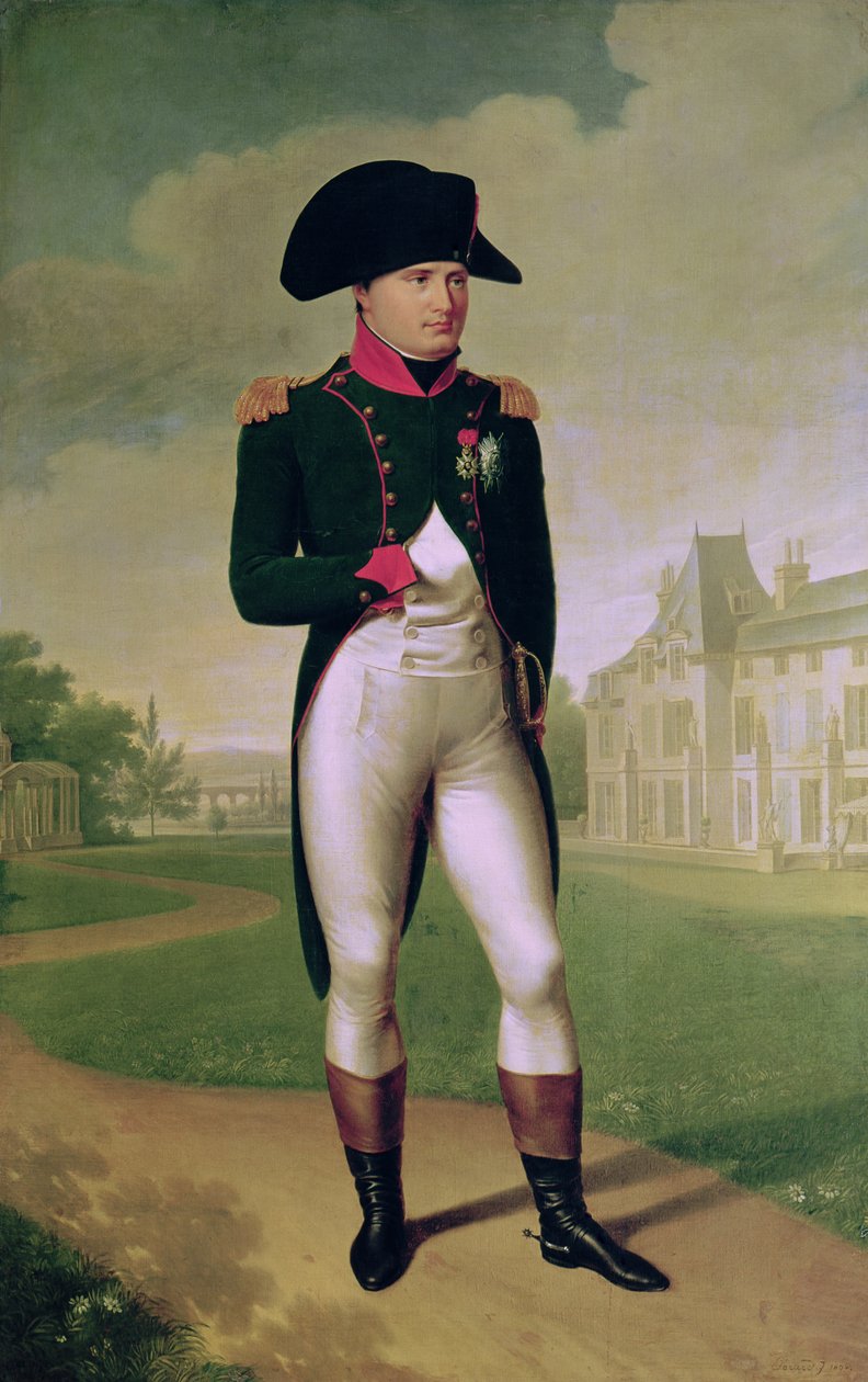Napoléon Ier (1769-1821) devant le château de Malmaison, 1804 - Baron François Pascal Simon Gérard