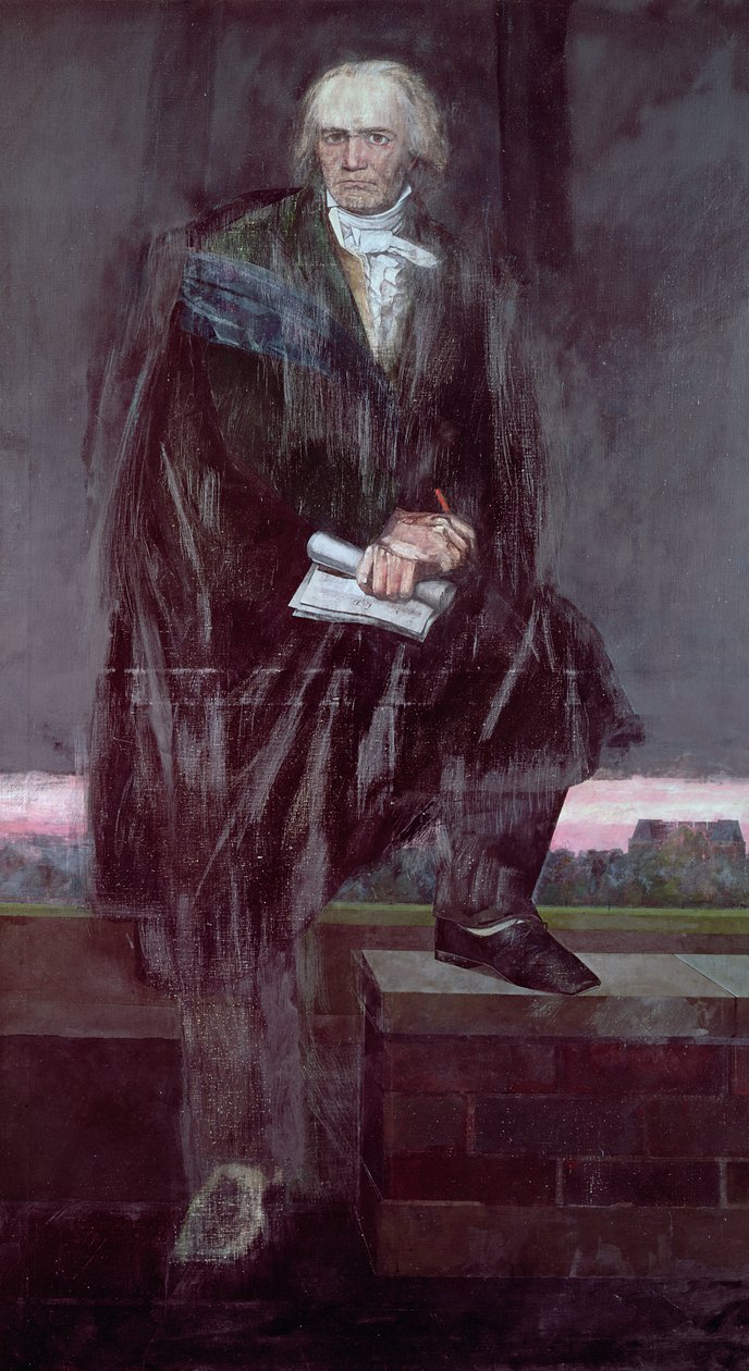 Portrait de Beethoven (inachevé) - Barry Fantoni