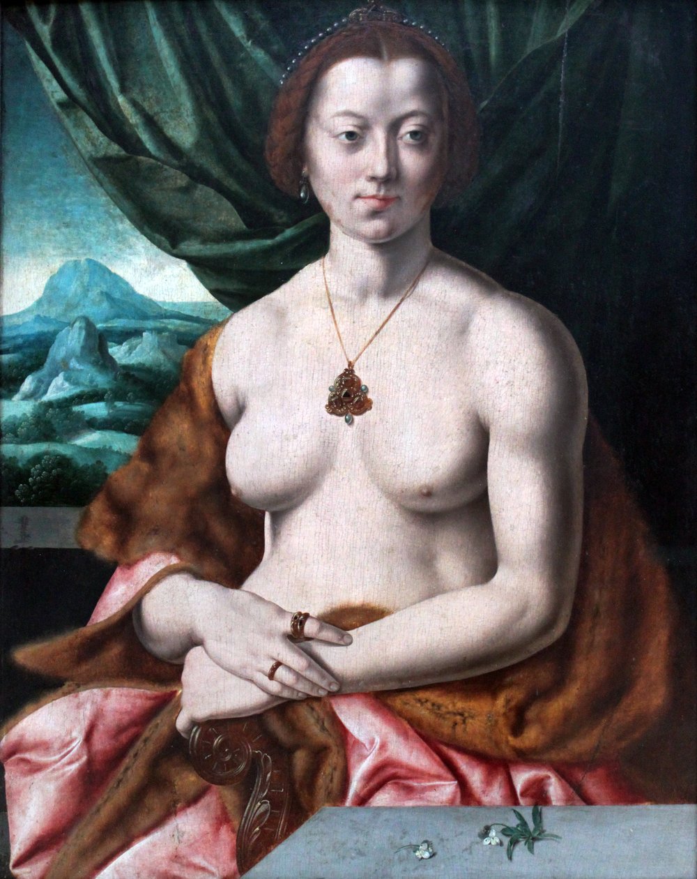 Portrait de femme nue - Barthel Bruyn the Elder
