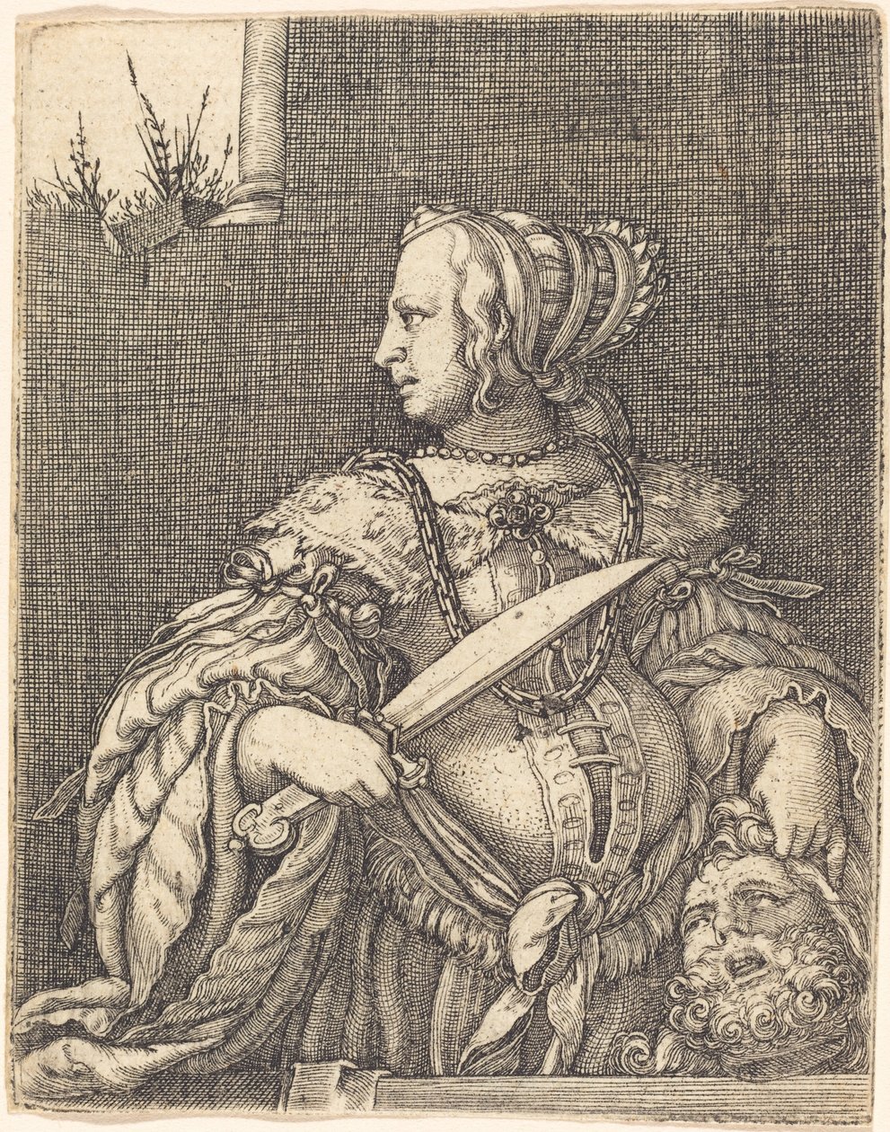 Judith avec la tête d