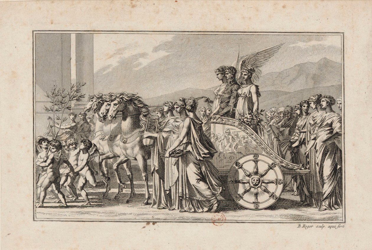 Triomphe de Napoléon, Premier Consul, 1801 - Barthélemy Roger