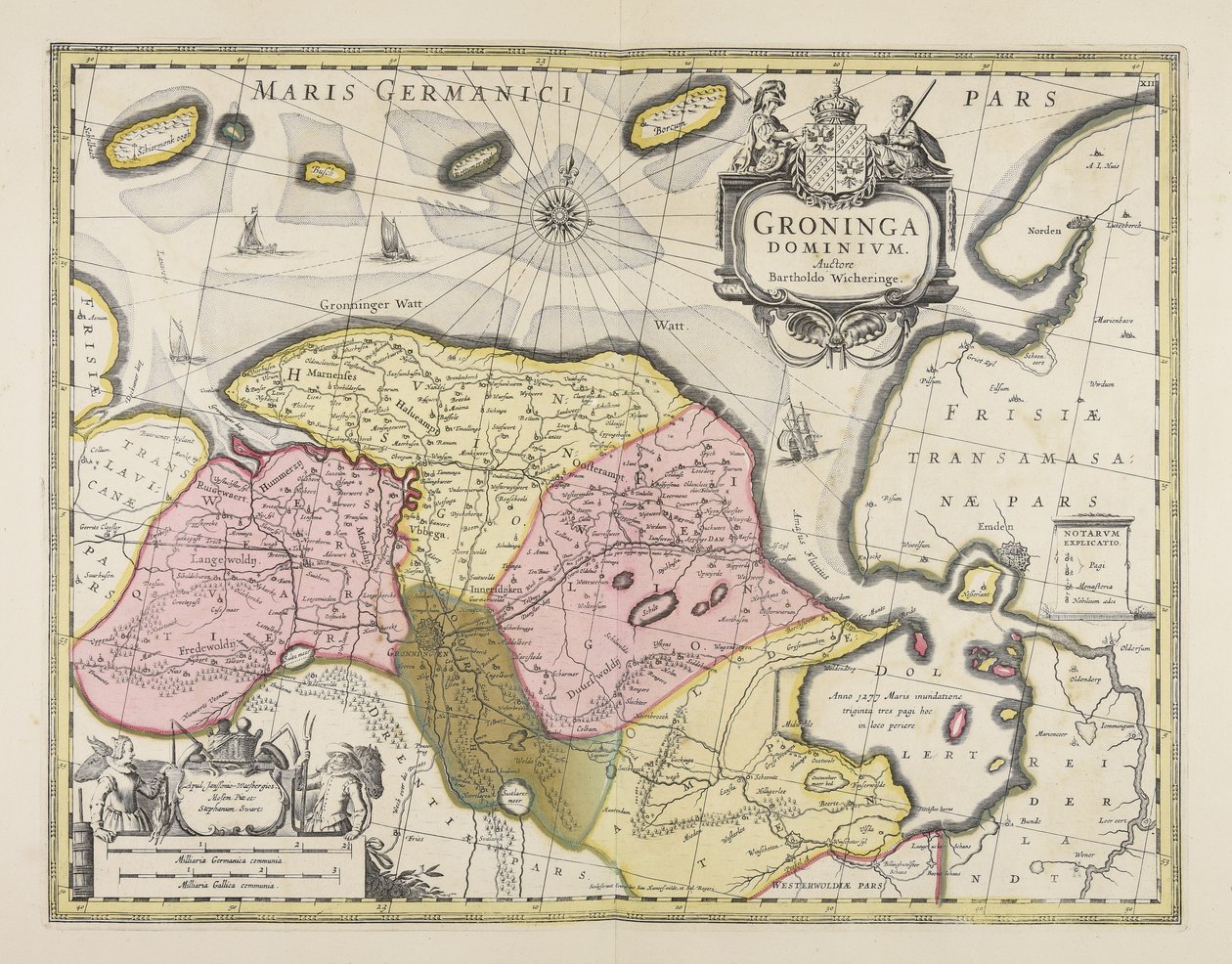 Groninga dominium / auctore Bartholdo Wicheringe - Barthold Wicheringe