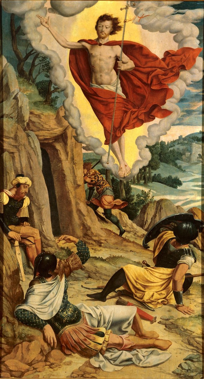 La résurrection













.












." - Bartholomaeus Bruyn the Elder