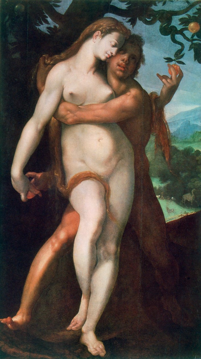 Adam et Ève, vers 1566-1611 - Bartholomaeus Spranger