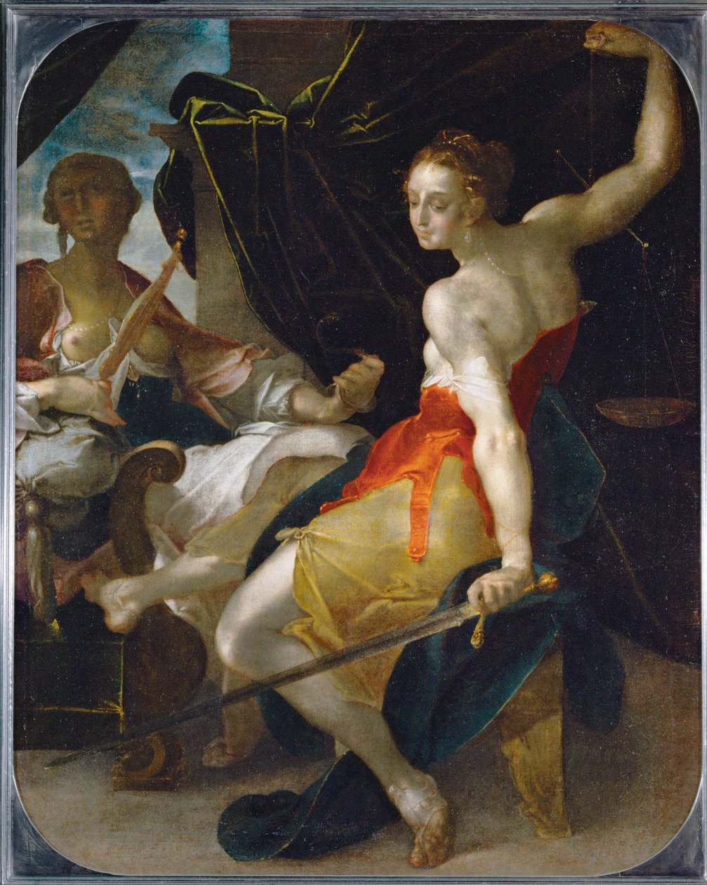 Allégorie de la justice ... - Bartholomaeus Spranger