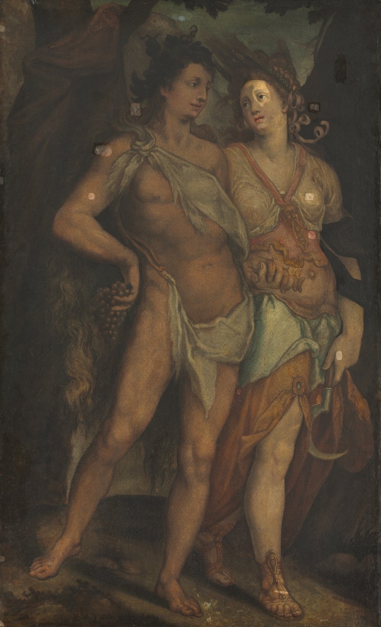Cérès et Bacchus - Bartholomaeus Spranger