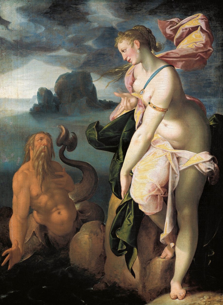 Glaucus et Scylla, 1581 - Bartholomaeus Spranger
