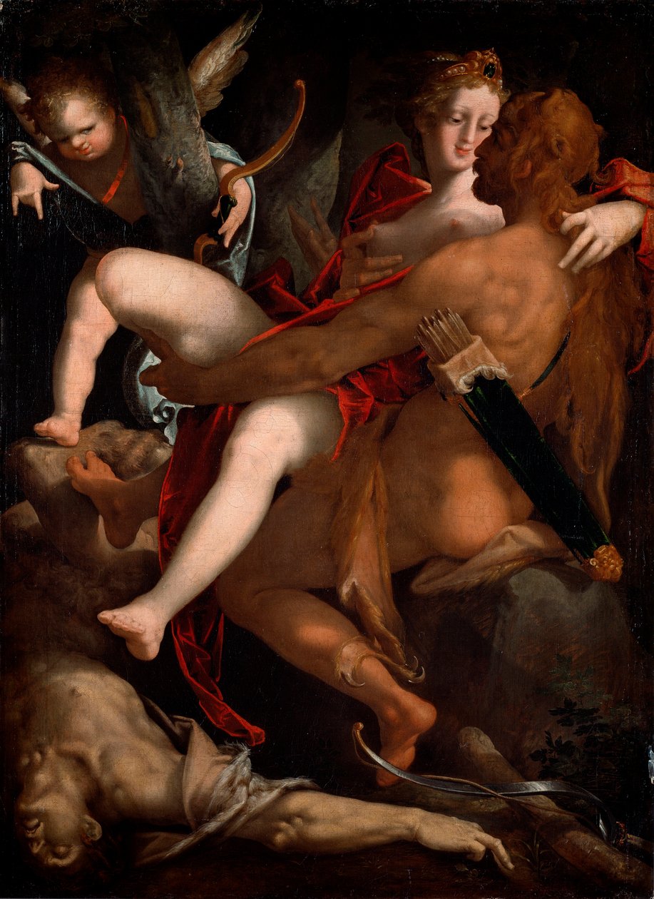 Hercule, Déjanire et le centaure Nessus - Bartholomaeus Spranger