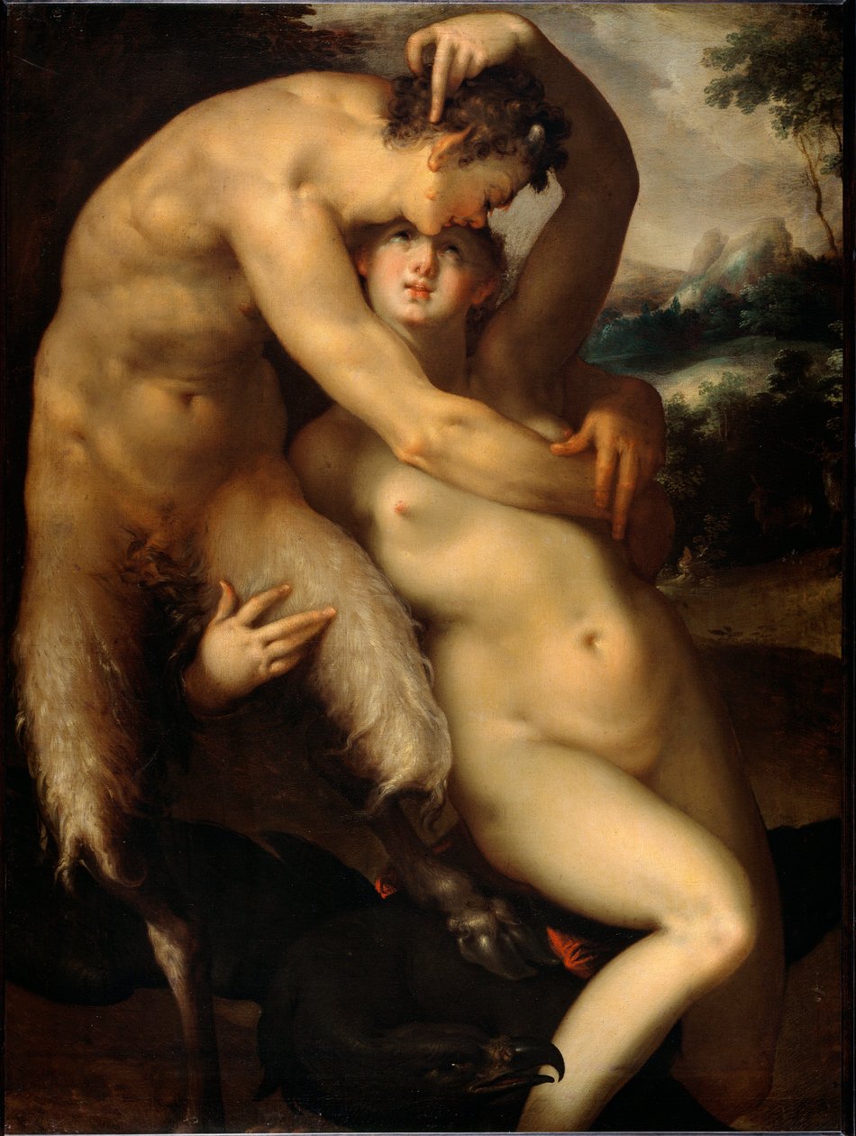 Jupiter et Antiope - Bartholomaeus Spranger