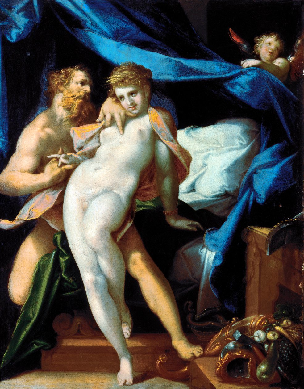 Vénus et Maia - Bartholomaeus Spranger