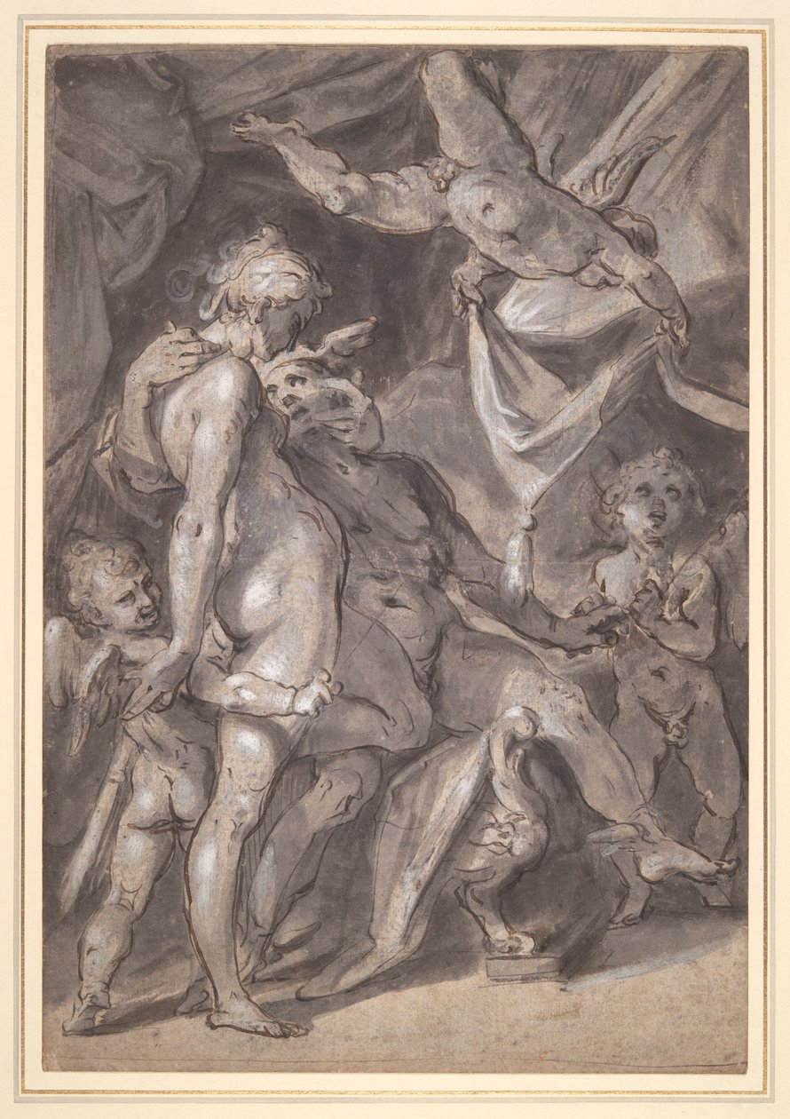 Vénus et Mercure - Bartholomaeus Spranger