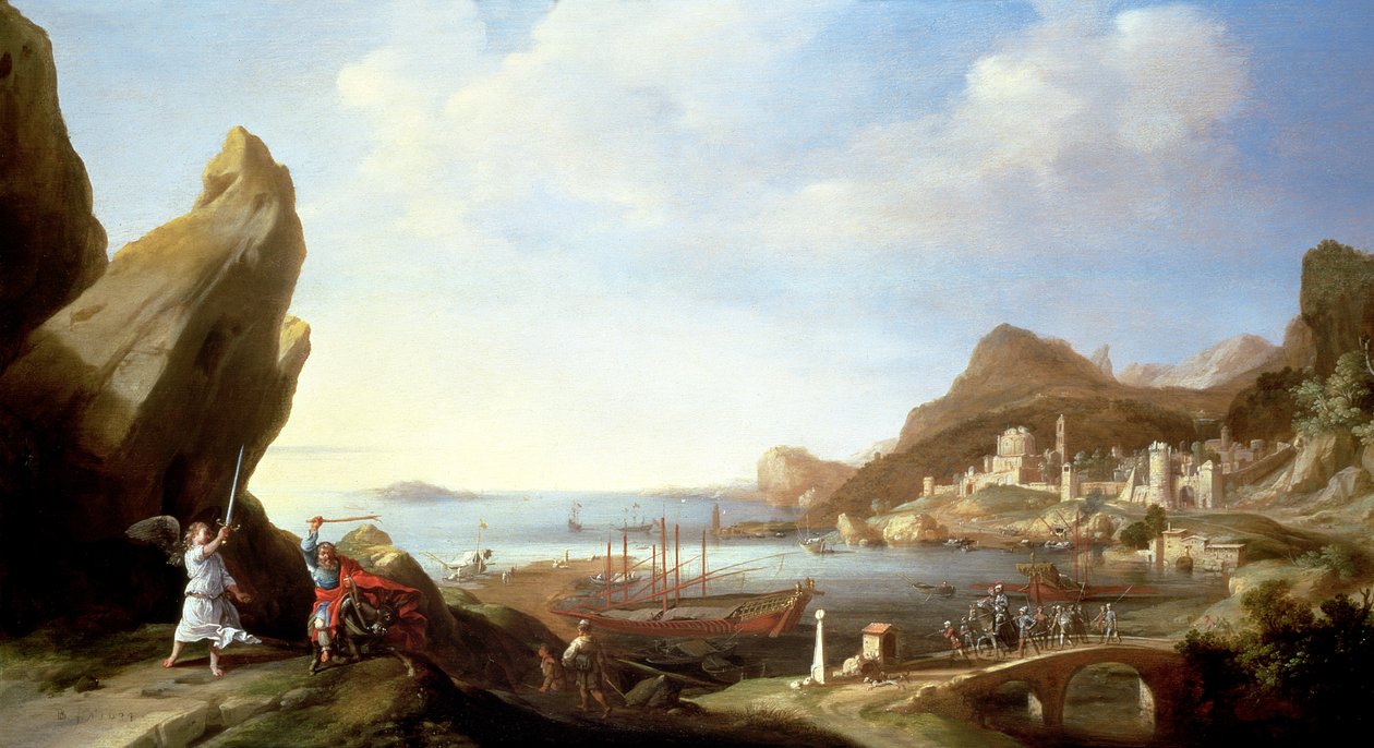 Balaam et son ânesse - Bartholomeus Breenbergh