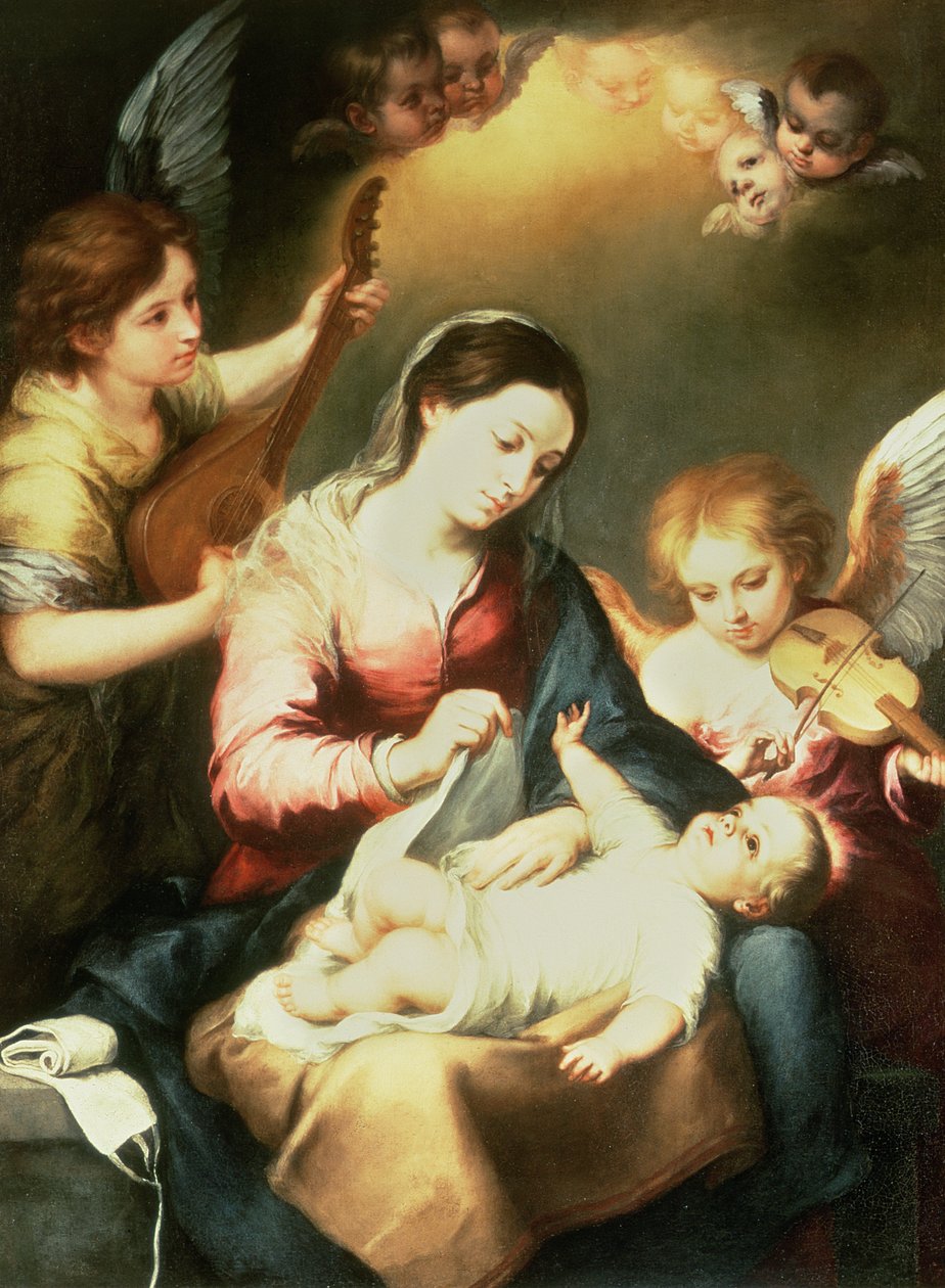 Vierge aux langes - Bartolomé Esteban Murillo