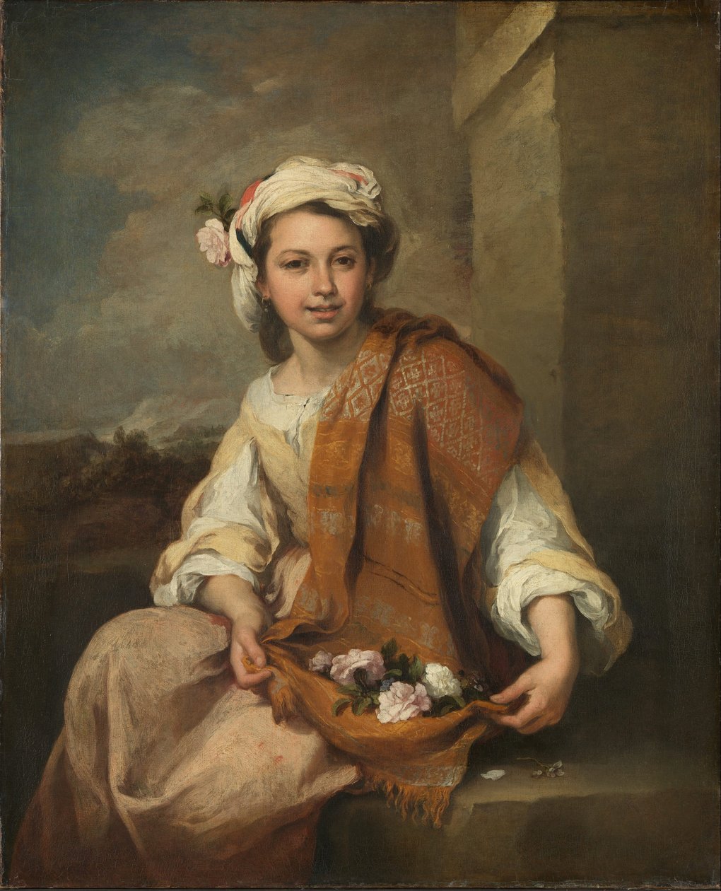 La marchande de fleurs - Bartolomé Esteban Murillo