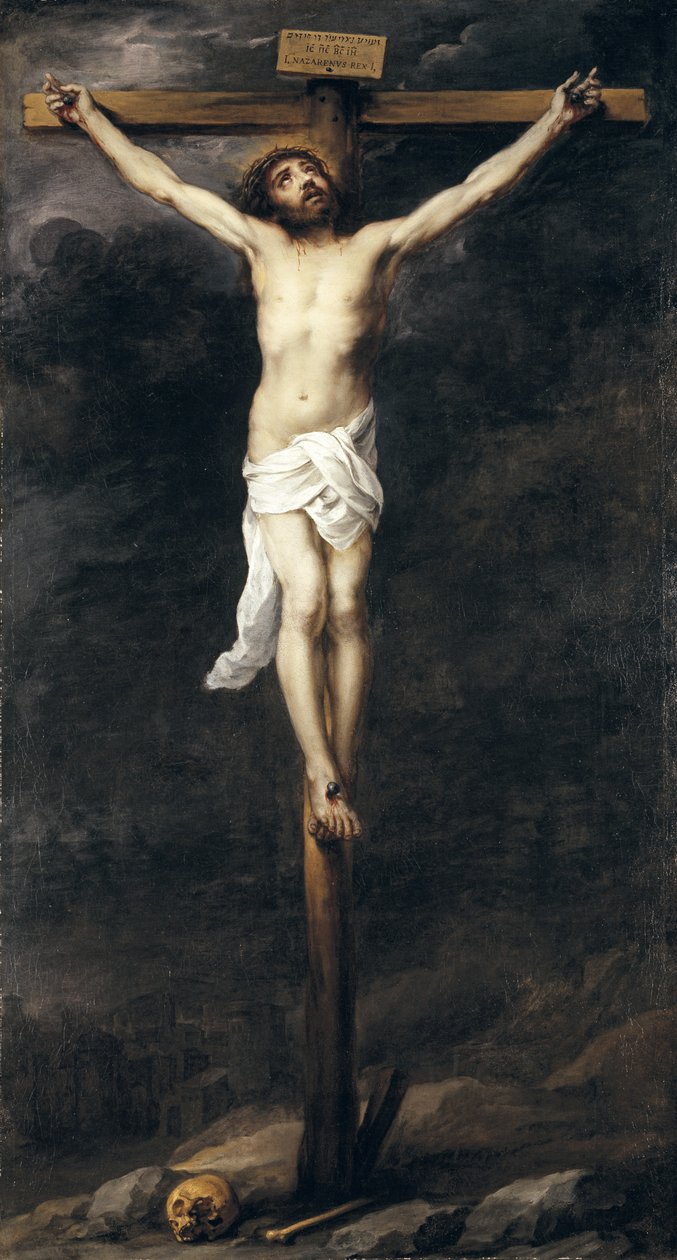 Christ en croix, 1660-70 - Bartolomé Esteban Murillo