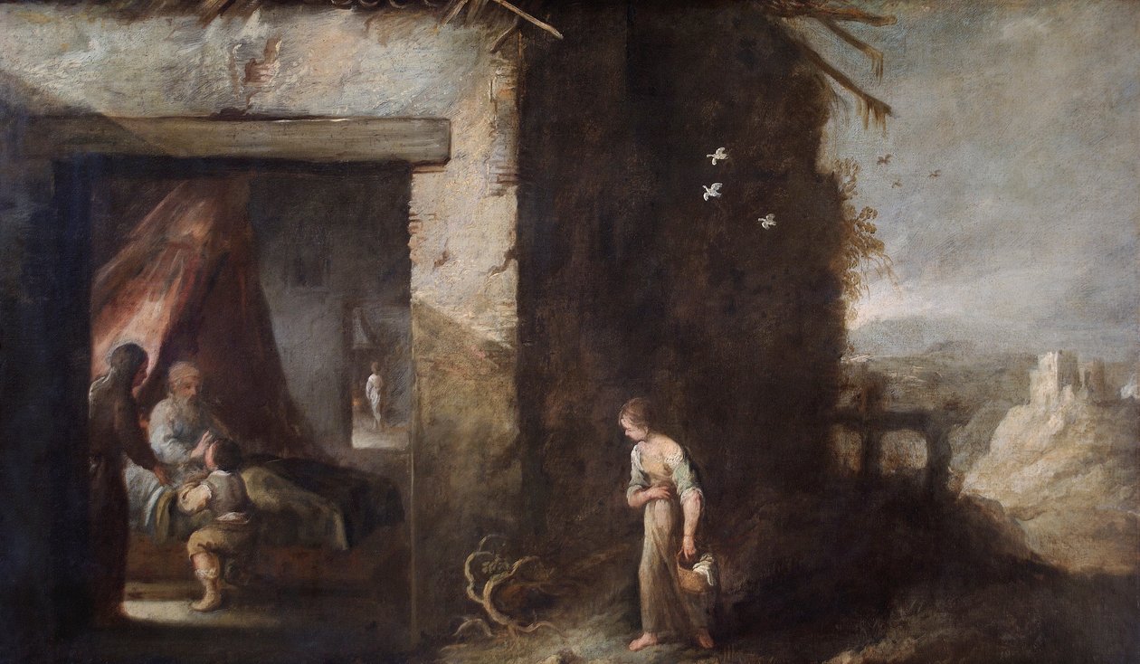 Isaac bénissant Jacob - Bartolomé Esteban Murillo