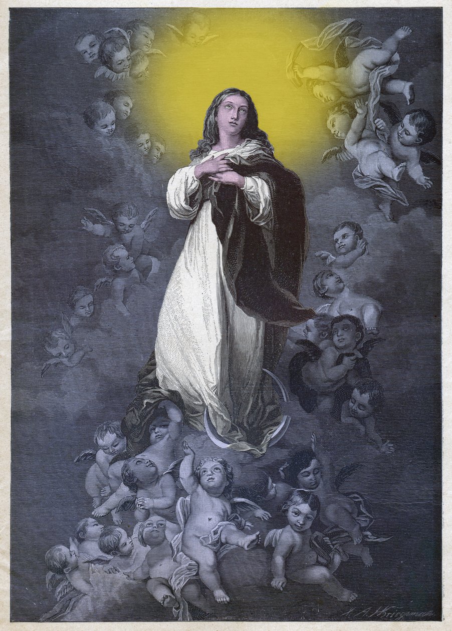 Immaculée Conception - Bartolome Esteban (after) Murillo