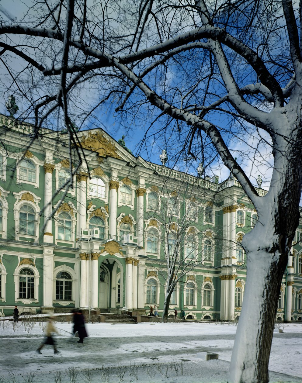 Vue de la façade sud du Palais d